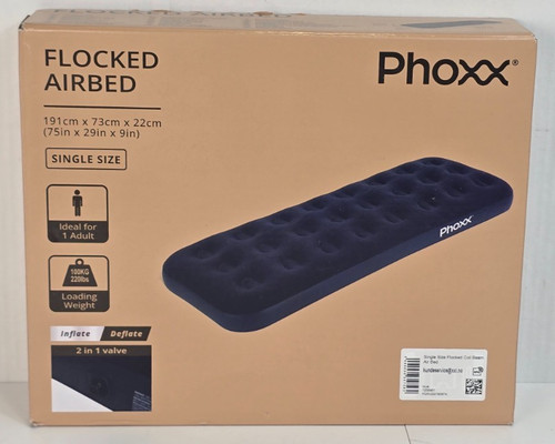 Phoxx single flocked luftbett - phoxx,